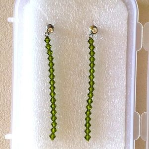 Crystal Earrings NWOT